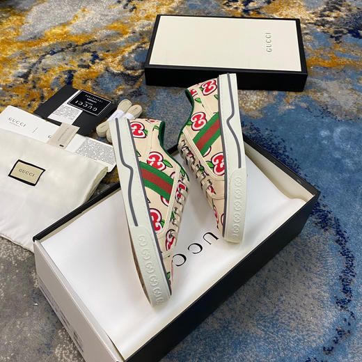 Gucci1977帆布鞋-苹果 商品图3