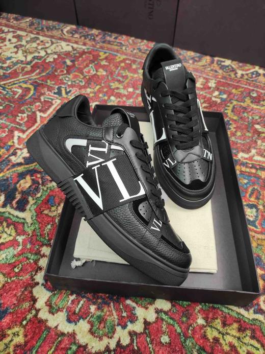 华伦天奴小白鞋-全黑 商品图4