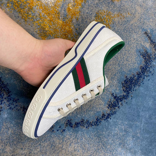 Gucci1977帆布鞋-白色 商品图0