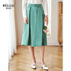 欧芮儿中长款百褶半身裙 商品缩略图0