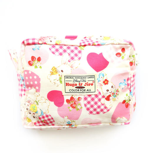 HUJI祤集Motley收纳包插画爱心小兔 商品图2