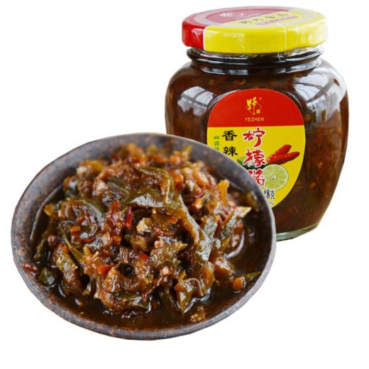 野珍香辣柠檬酱     248g*30瓶/件 商品图1