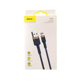 倍思2M卡福乐数据线CALKLF-CV3金色壳+蓝色线