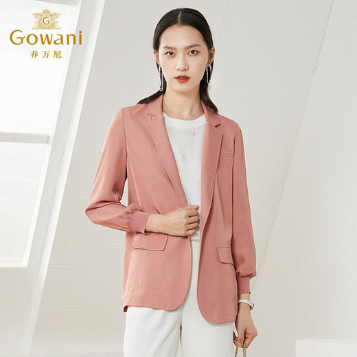 乔万尼西装外套女春春休闲设计感小众新款薄款小个子高级感EI1B905 商品图2
