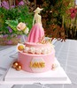 优雅女神蛋糕（半翻糖装饰） 商品缩略图0