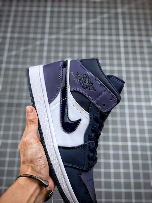 【乔1】Mid桑德紫/黑紫脚趾 商品图8