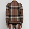 【一】BURBERRY 巴宝莉 男士格纹羊毛提花针织衫 棕色红条大格子 8036603 A8773 商品缩略图2
