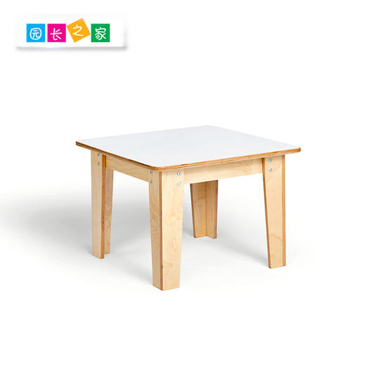 3-6岁桦木小方桌 商品图2