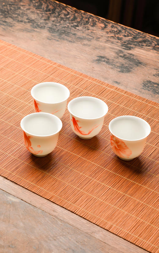 五福金鱼茶具套组（八头T鱼） 商品图13