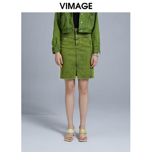 VIMAGE纬漫纪V1506107半裙 商品图0