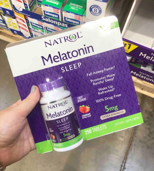 Natrol Melatonin 250 tablets 商品图1