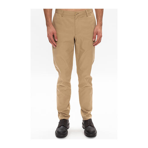 【一】BURBERRY 巴宝莉 男士修身版型棉质斜纹棉布休闲裤 卡其色 8018703 A1366 商品图1