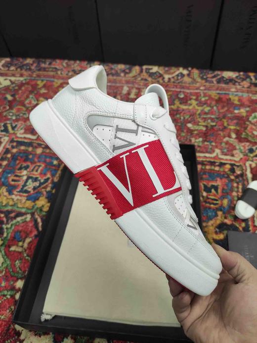 华伦天奴小白鞋-红带 商品图4