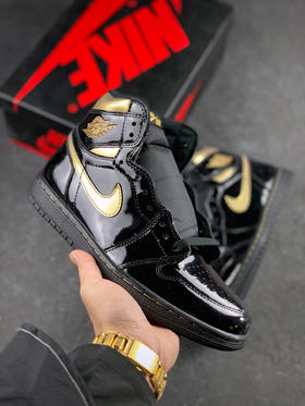 乔1-黑金漆皮
尺码备注