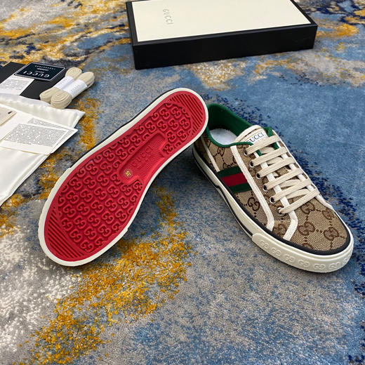 Gucci1977帆布鞋-老花 商品图4