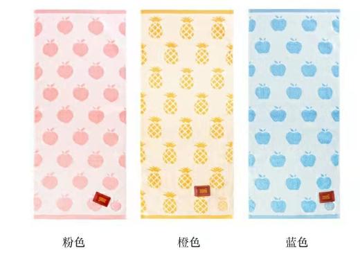 8F Towel Museum 毛巾美术馆纯棉水果套件柔软吸水面巾34*75CM 商品图2