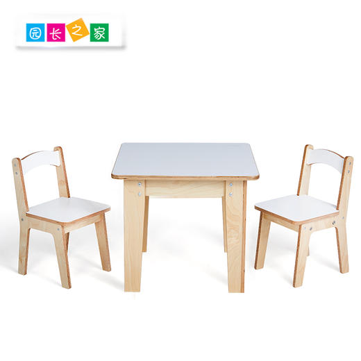 3-6岁桦木小方桌 商品图3