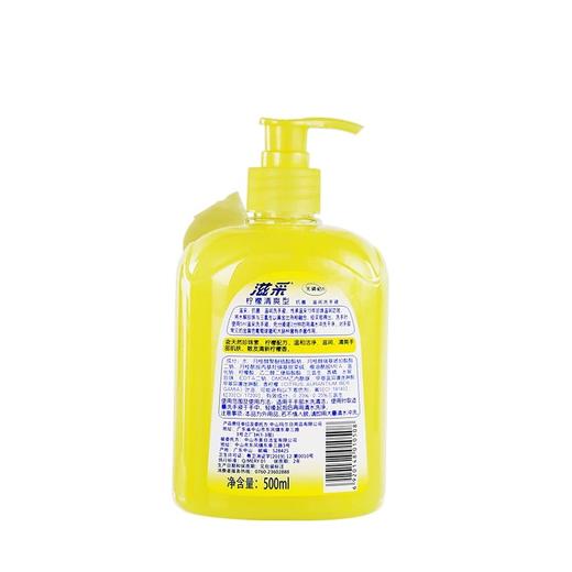 滋采柠檬清爽洗手液500ml 商品图1