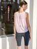DIVINABLU无袖透气速干瑜伽服宽松运动背心跑步罩衫健身服上衣外搭巴黎外搭13 商品缩略图3