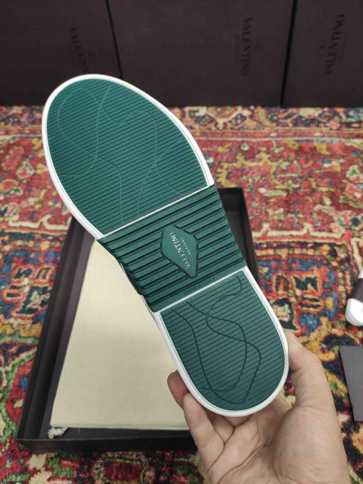 华伦天奴小白鞋-绿带 商品图8