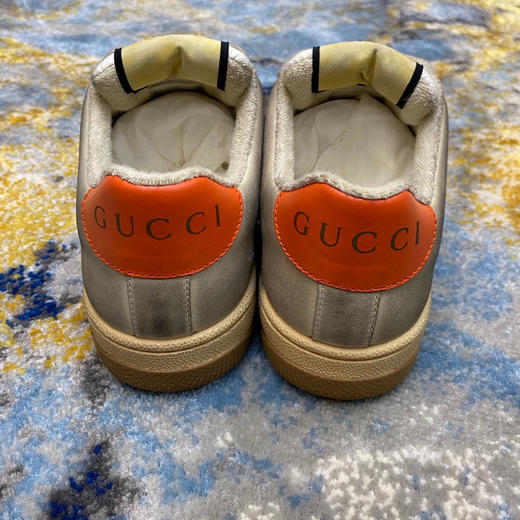Gucci小脏鞋-蓝橙色 商品图7