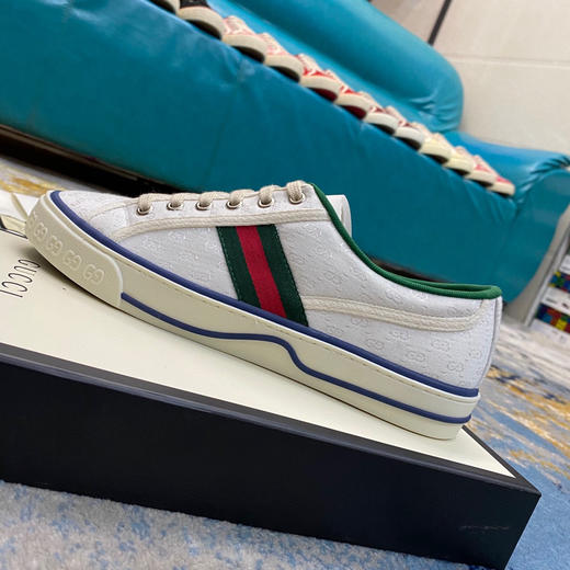 Gucci1977帆布鞋-白色 商品图4