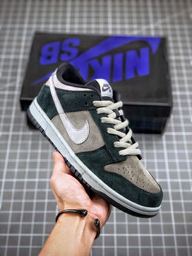 NK Dunk SB 麂皮黑灰