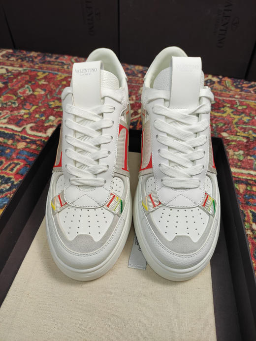 华伦天奴小白鞋-彩带 商品图4