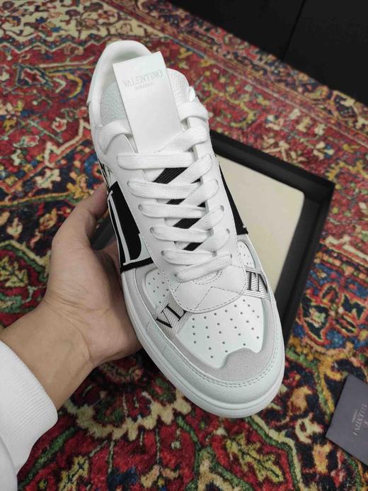 华伦天奴小白鞋-黑带 商品图1