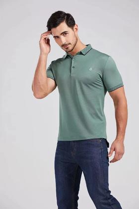 清仓特价 液氨丝光棉男士夏季商务休闲时尚翻领POLO衫