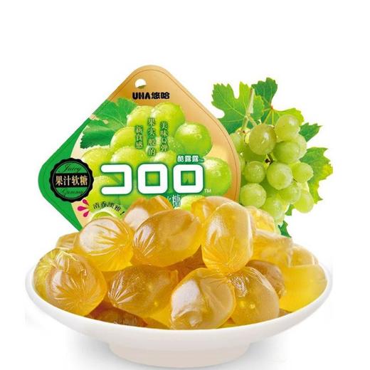 悠哈果汁软糖青葡萄汁40g 商品图0