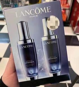  Lancome 兰蔻小黑瓶双胞胎 2瓶*50ml美国代购，无中文标签，介意慎拍