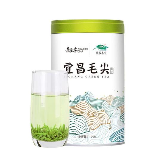 【宜昌毛尖】新茶 萧氏宜昌毛尖 玉针特级二级级绿茶 100g 商品图1