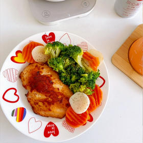  西蓝花鸡胸肉减脂餐 