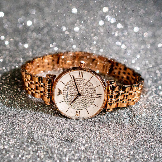 阿玛尼(Emporio Armani)满天星手表  石英女士腕表XAMN 商品图3