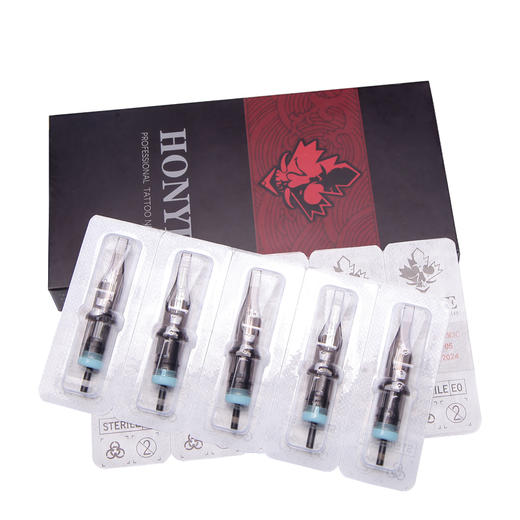 红叶纹身三排针打雾针刺青专用提高上色效率惊蛰纹身器材 商品图4