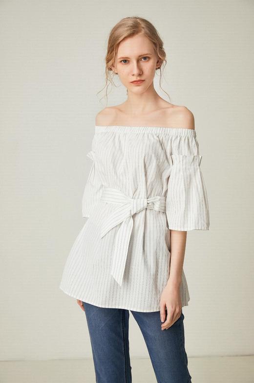 famecoco范可儿夏季套头衬衫F193BD028 商品图5