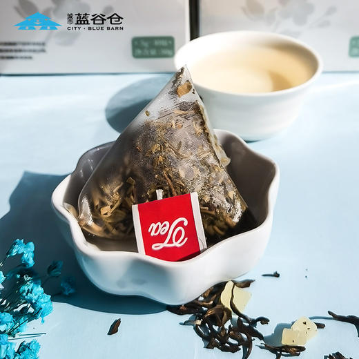 蓝谷仓白桃茉莉组合花茶水果茶5g*10泡 调味代用茶 商品图3