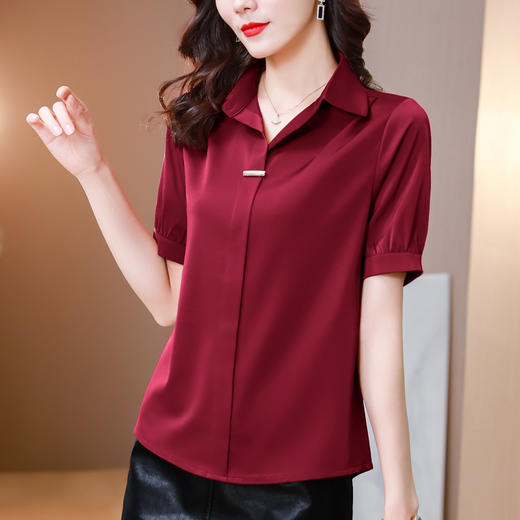 KQL  358H8811气质显瘦上衣时尚洋气小衫 商品图2