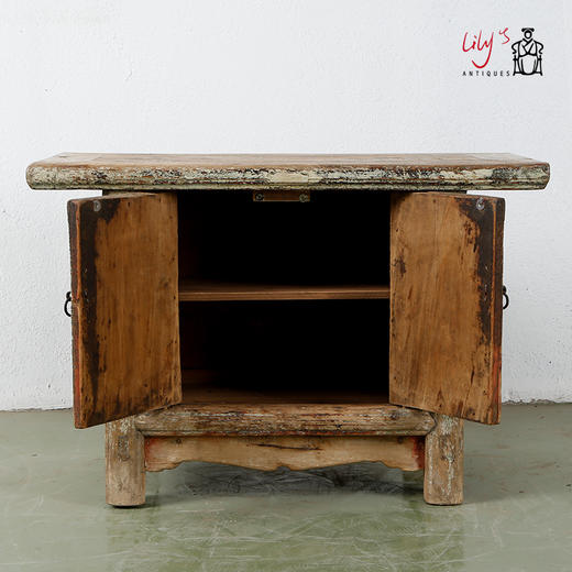 华伦家具 彩绘家具 中式卧室柜客厅柜 床头柜古典储物柜民宿酒店 商品图4