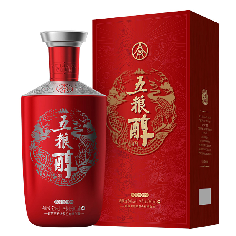 五粮醇·醇香系列·红装 50度 500mL*1瓶