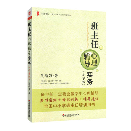 班主任心理辅导实务 小学版 大夏书系 吴增强 商品图0