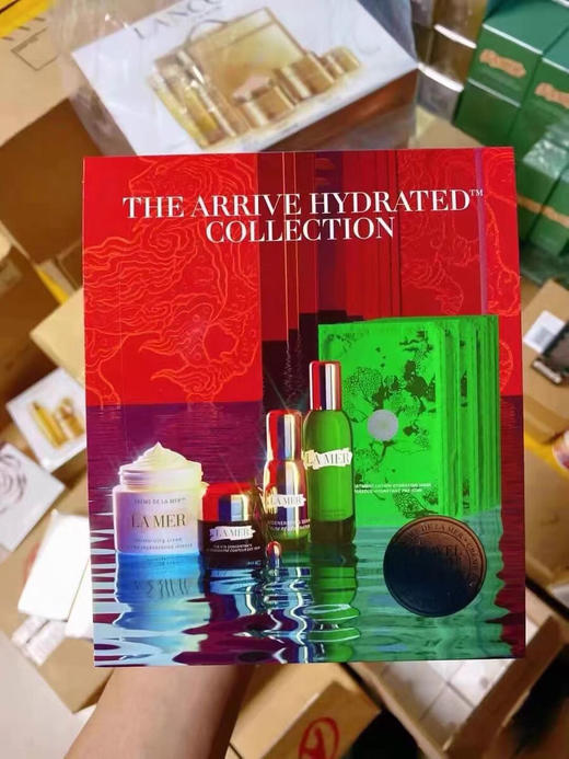 LA MER海蓝之谜-新春五件套-抗衰老套装-面霜60ml眼霜15ml焕肤精华13ml精华露30ml面膜6片-会员6折 商品图5