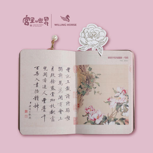 【宫里手账丝巾礼盒】郎世宁花鸟系列礼盒 商品图6