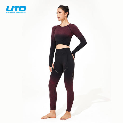 UTO炫影款女士运动长袖 商品图3