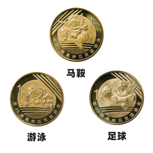 2008奥运纪念币（一套8枚） 商品图2