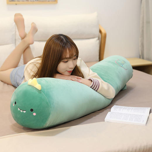 【可爱长条抱枕】女生侧睡夹腿床上用品玩偶可拆洗床头靠枕 商品图6