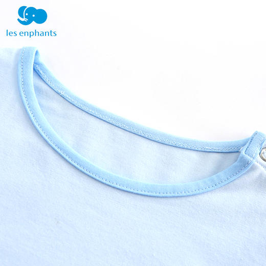 丽婴房-童衣类（春）E1上衣\背心式上衣浅蓝 商品图2