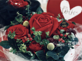 心恋（超大手工巧克力玫瑰）
