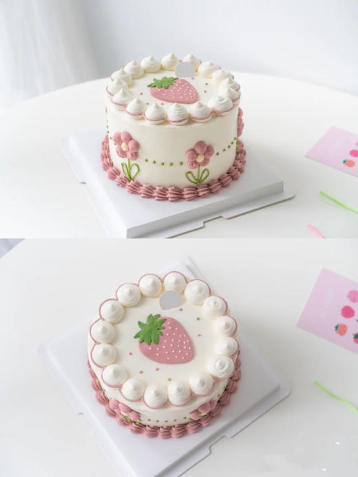 复古手绘蛋糕，全部无添加动物奶油制作，温度不同颜色会有稍许色差，介意绕行 商品图0